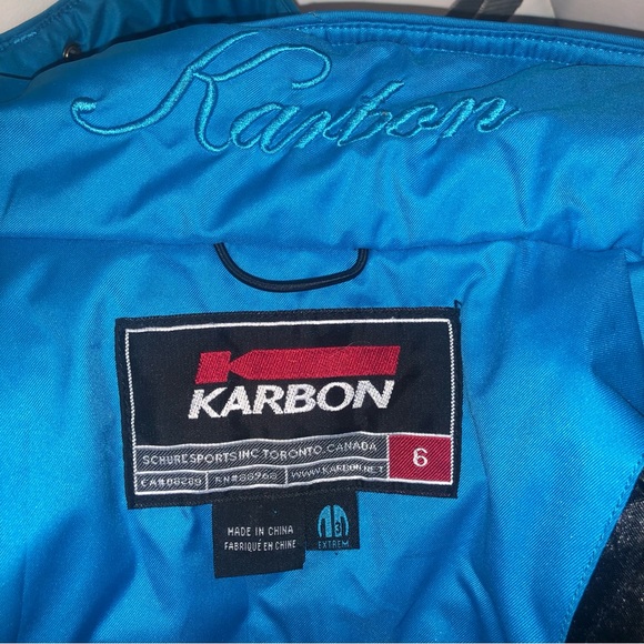Karbon ladies winter snow ski coat size 6 - Picture 6 of 7